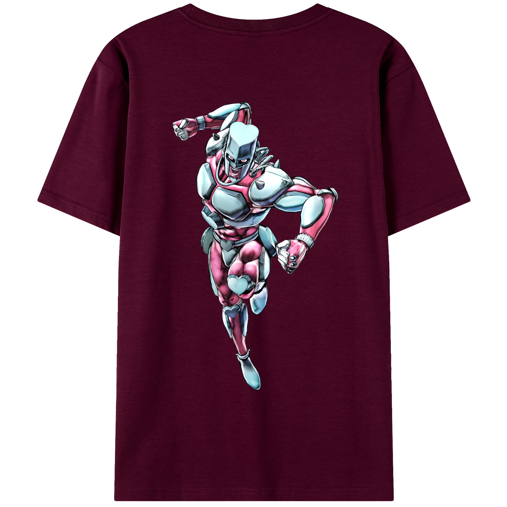 （画像用） ジョジョの奇妙な冒険 ひがしかた じょうすけ JoJo's Bizarre Adventure Higashikata Josuke レディース半袖Tシャツ(バックプリント)